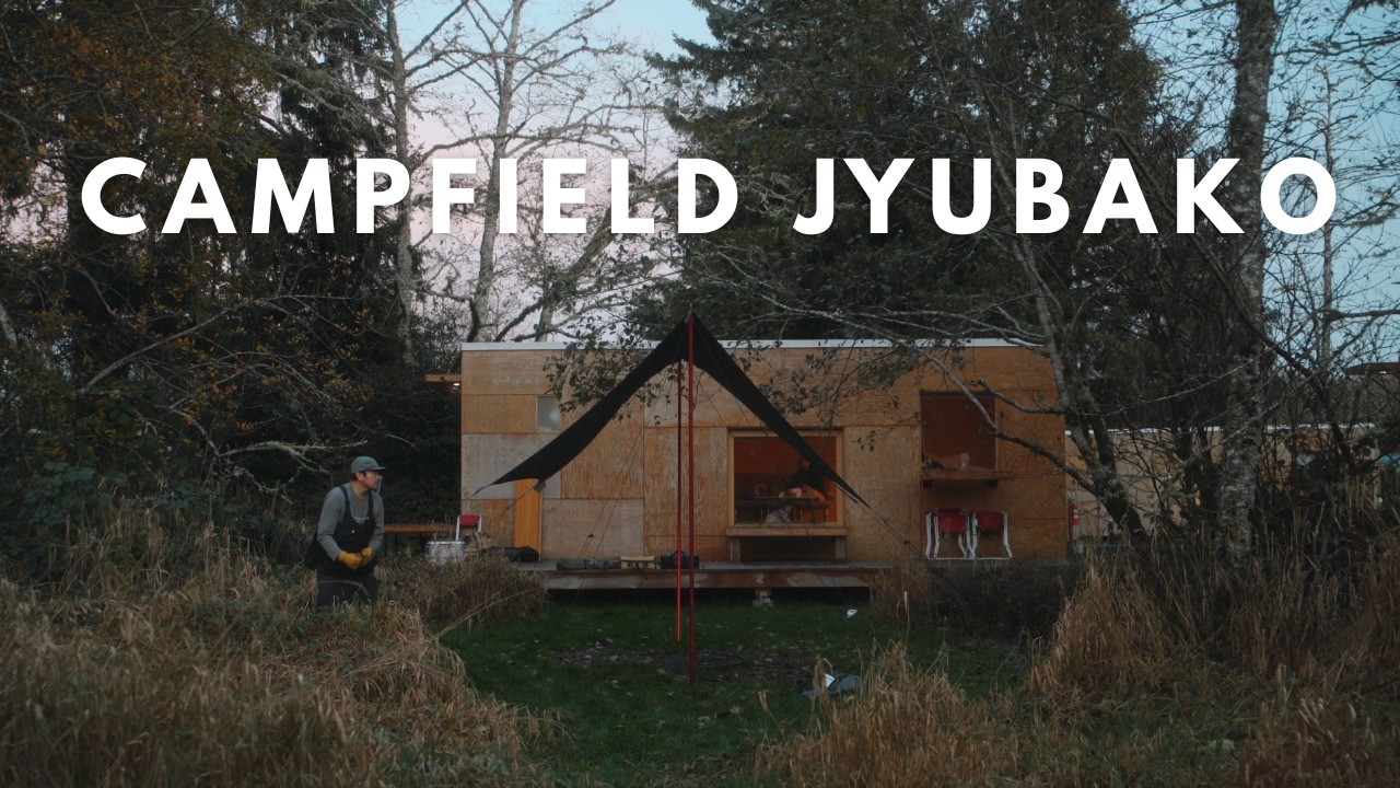 We Took Our Toddler Camping in a Jyubako During a Storm at Snow Peak Campfield