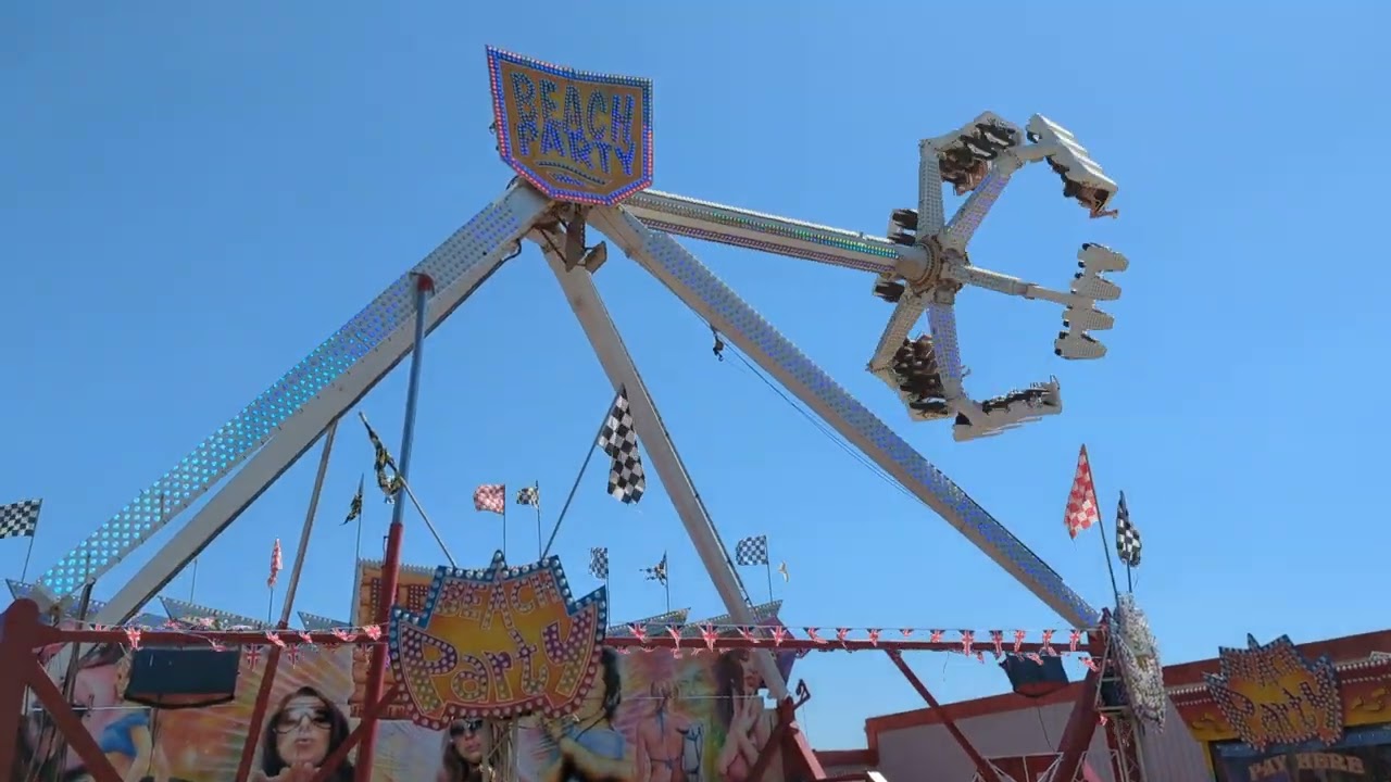 Beach Party Ride At Coney Beach, Porthcawl