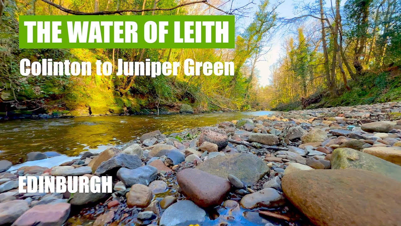 A Walk Along the Water of Leith - Colinton to Juniper Green, Edinburgh, Scotland
