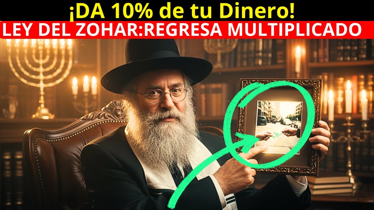 RABINO MILLONARIO REVELA: El SECRETO del ZOHAR Cómo DAR DINERO te hace MÁS RICO