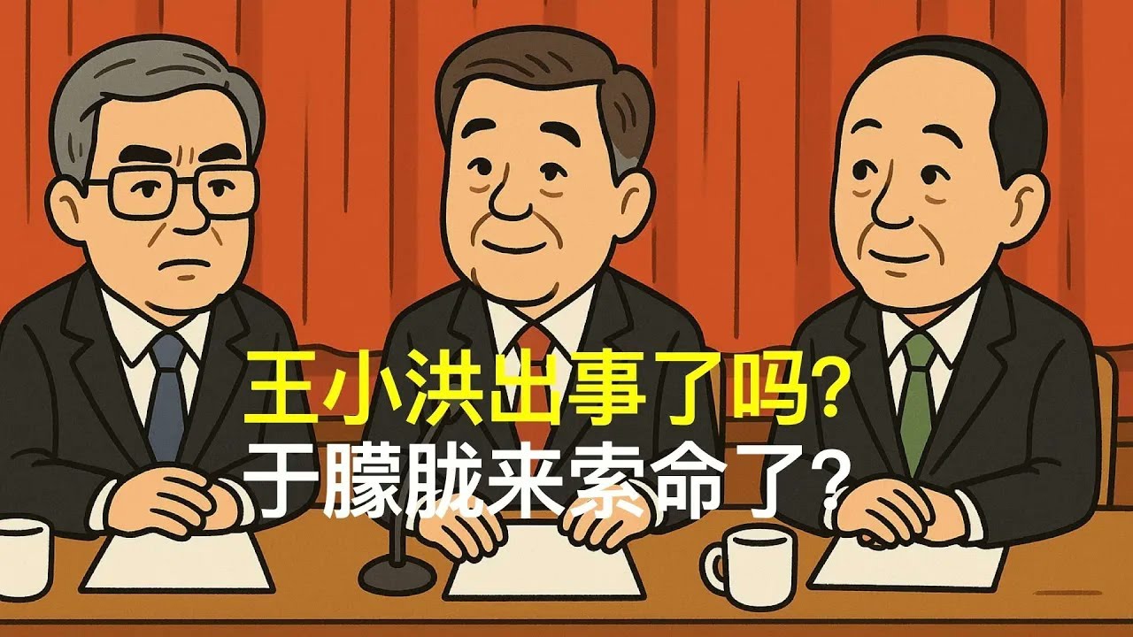 王小洪出事了吗？于朦胧来索命了？｜汪洋｜胡春华｜刘源｜党中央决策议事协调机构