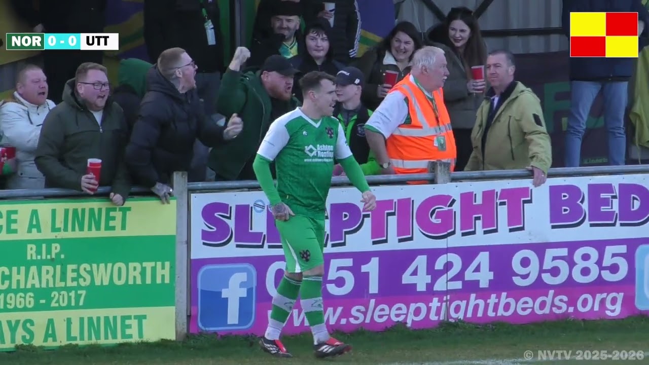 Northwich Vics v Uttoxeter Town - Midland League - Highlights 28-2-26