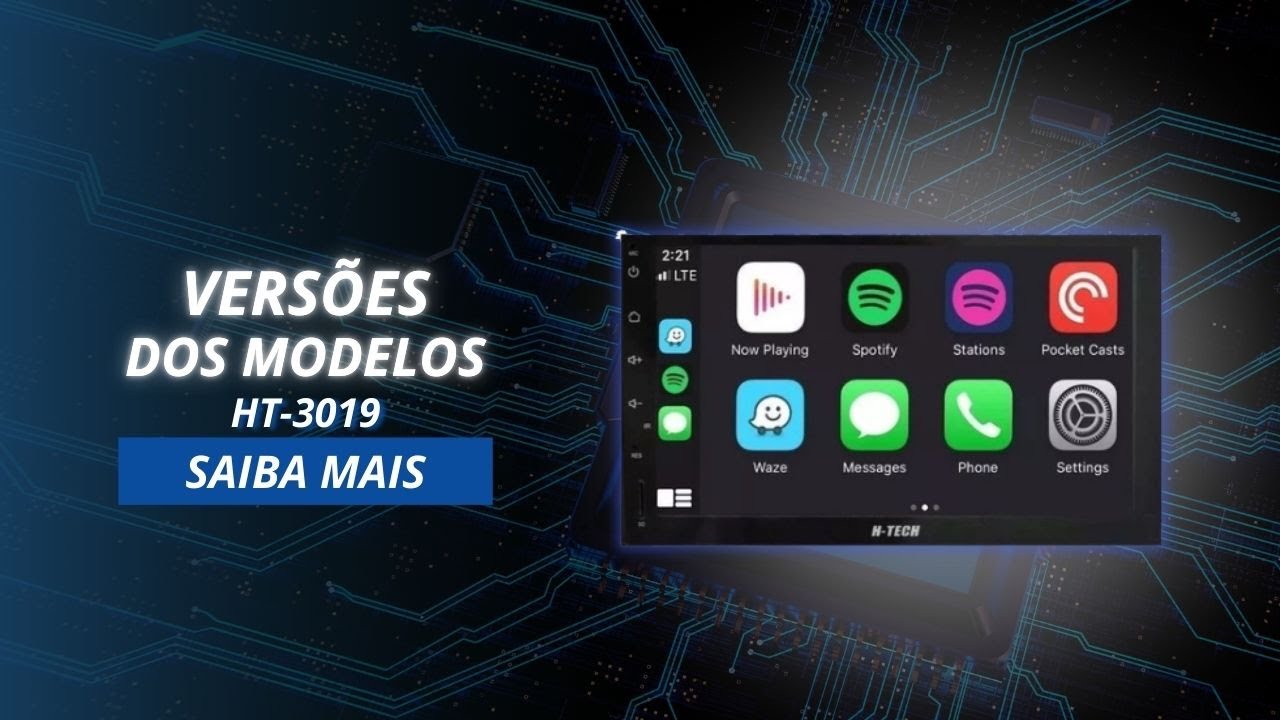 Como diferenciar as versões dos Modelos HT-3019.