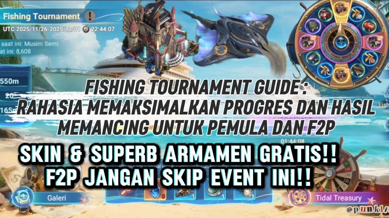 Tips & Trik Rahasia Event Fishing Tournament Doomsday Last Survivors – F2P Jangan Skip Event Ini!