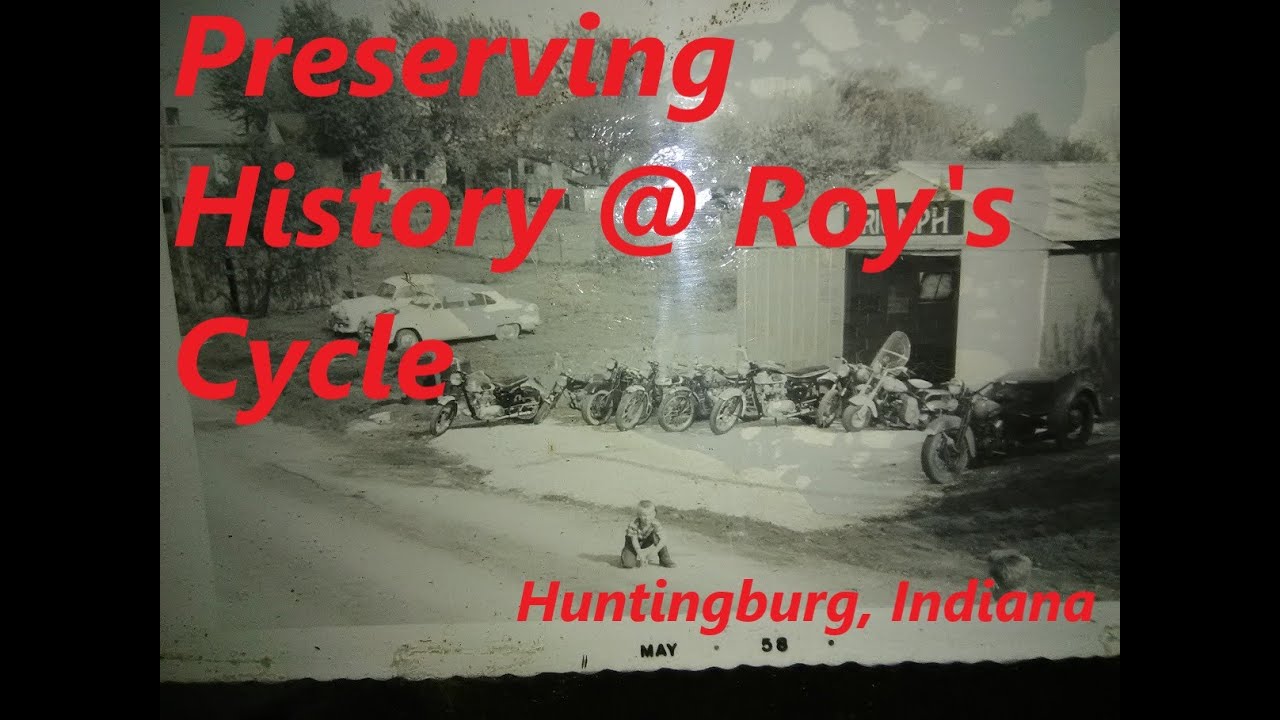 Preserving history of Roy's Cycle in Huntingburg Indiana