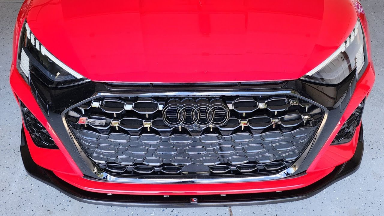 2022 Audi RS3 8Y exhaust flap control valve module install.