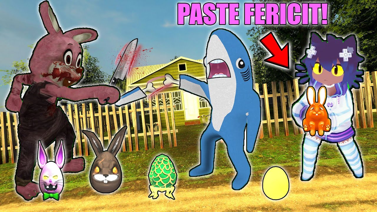 EPISOD SPECIAL DE PASTE CU DRACULASS SI DOAMNA DRACULASS! FURAM OUALE IEPURASULUI DE PASTE!*AMUZANT*