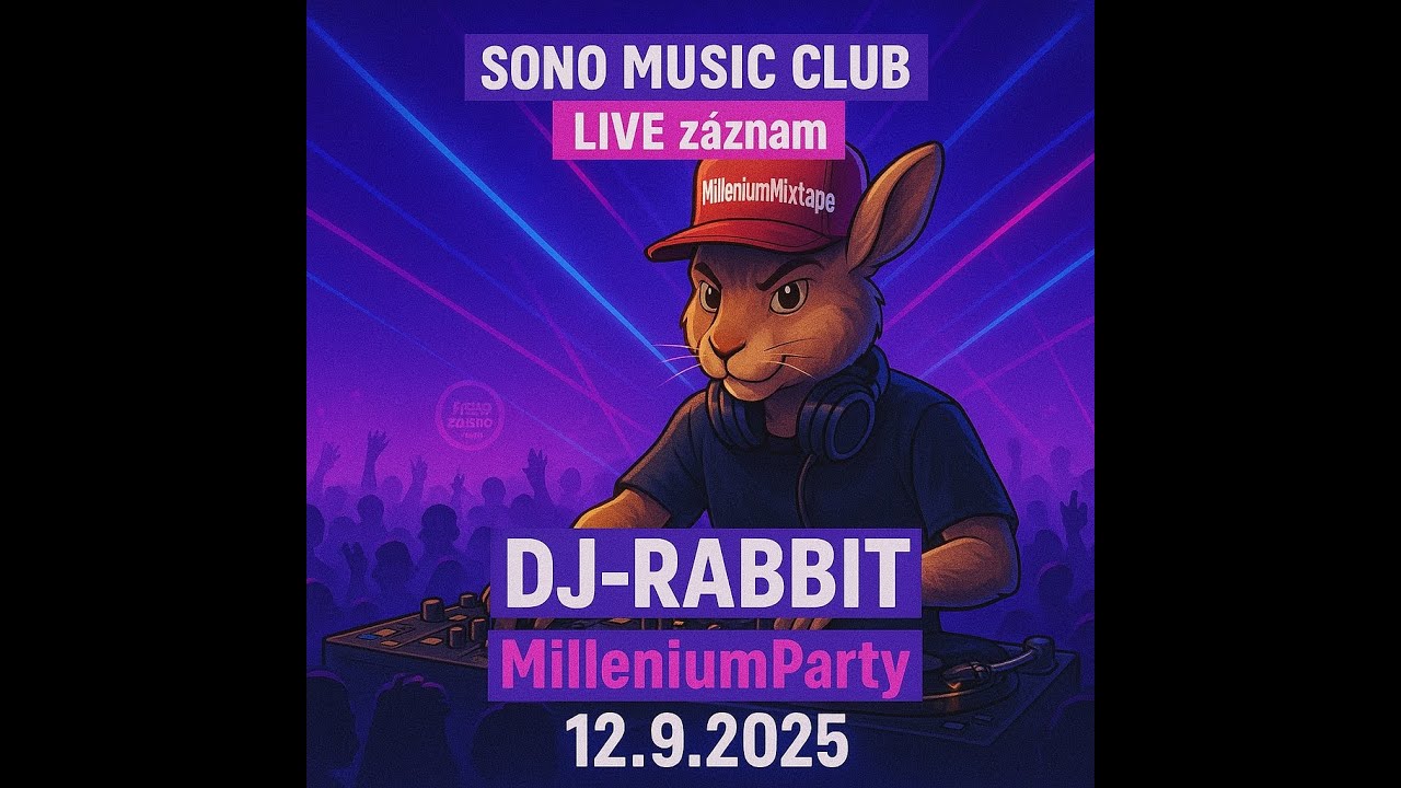 Millenium Party / 12.9.2025 / Sono Music Club Brno / XY Party Crew / dj-rabbit / LIVE MIX