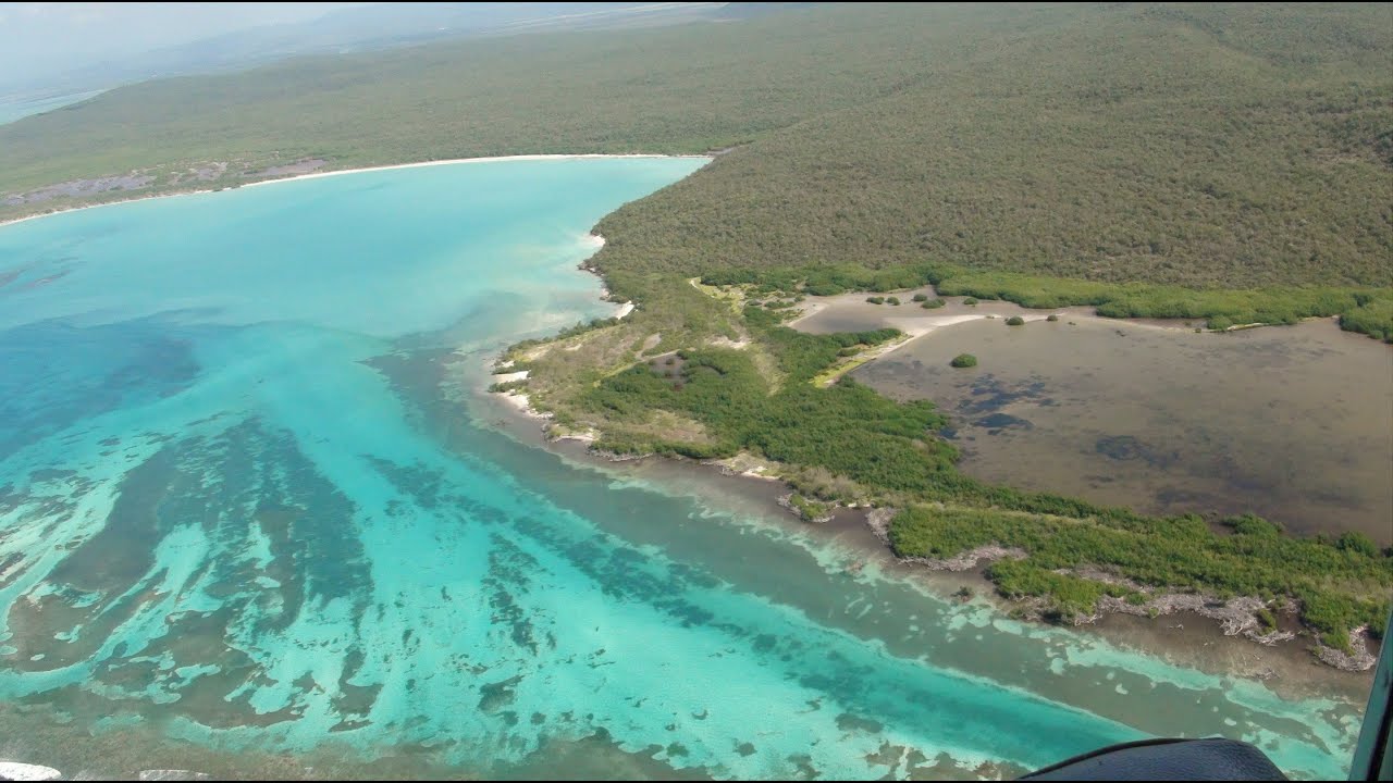 The Hellshire Hills and Manatee Bay in The Portland Bight, Jamaica, August 2013