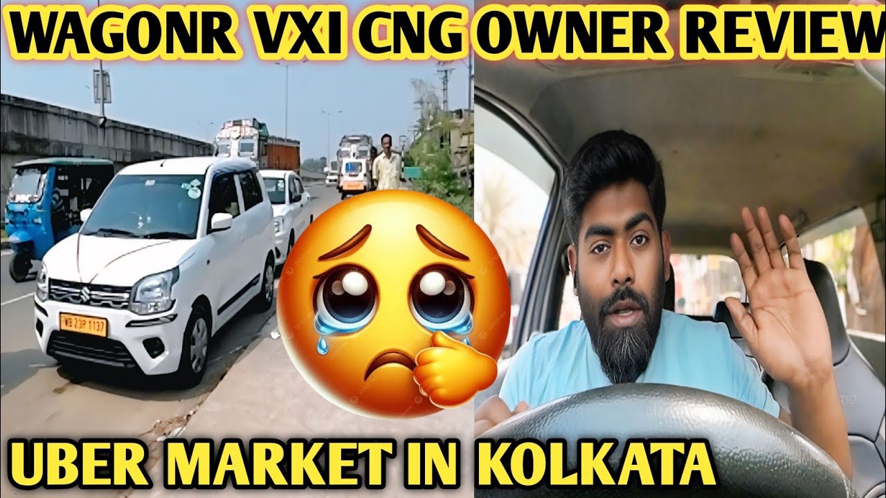 Wagon VXI CNG Owner Review In Kolkata #uber #bangla #kolkata #cab #westbengal 