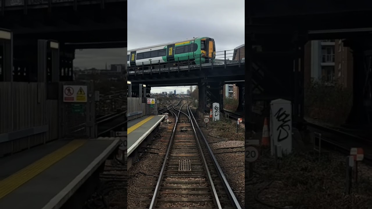 Class 455 Rear Cab View. London Waterloo to Clapham Junction and Return