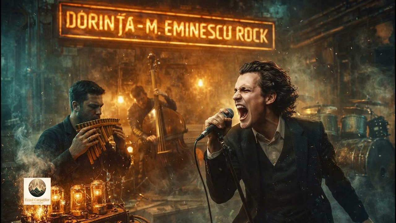 DORINȚA -Mihai Eminescu (Rock Version) | Stil IRIS | Visul de Iubire în Riff-uri de Chitară #dorinta