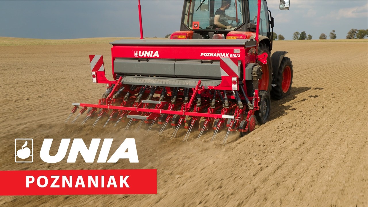 POZNANIAK - prezentacja siewnika mechanicznego