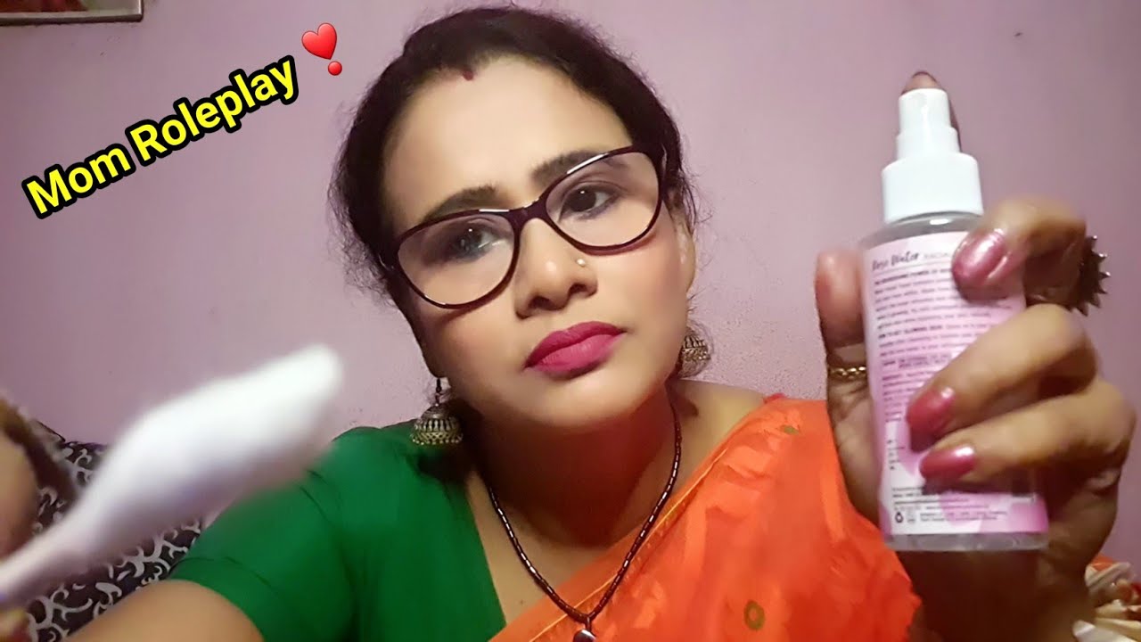 Asmr Mom Taking Care of Your Skin While You're Sleeping ♥️| Dearly ASMR |Hindi asmr