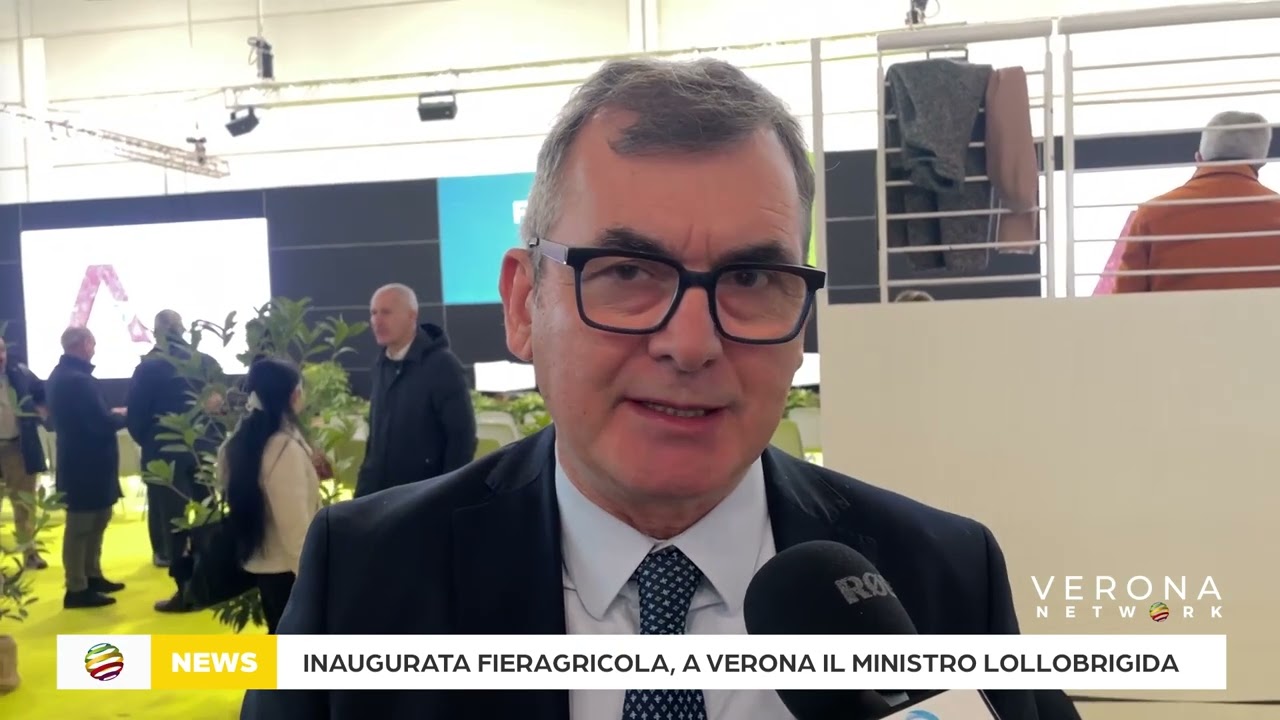 Inaugurata la 116^ Fieragricola, a Verona il ministro Lollobrigida