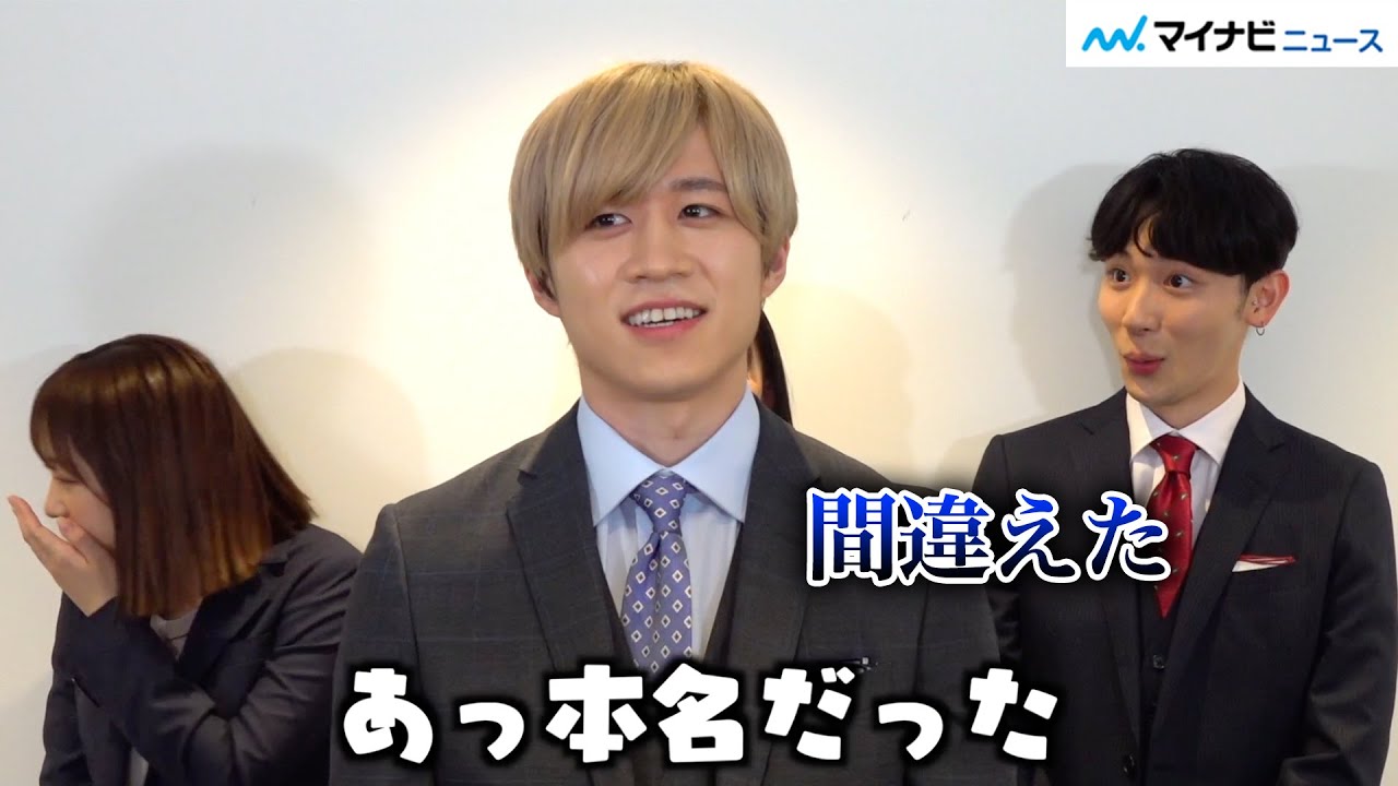 カノックスター、まさかの本名公開で「あっ」なえなの、よしミチも驚き!? 新入社員風に自己紹介【独占取材】