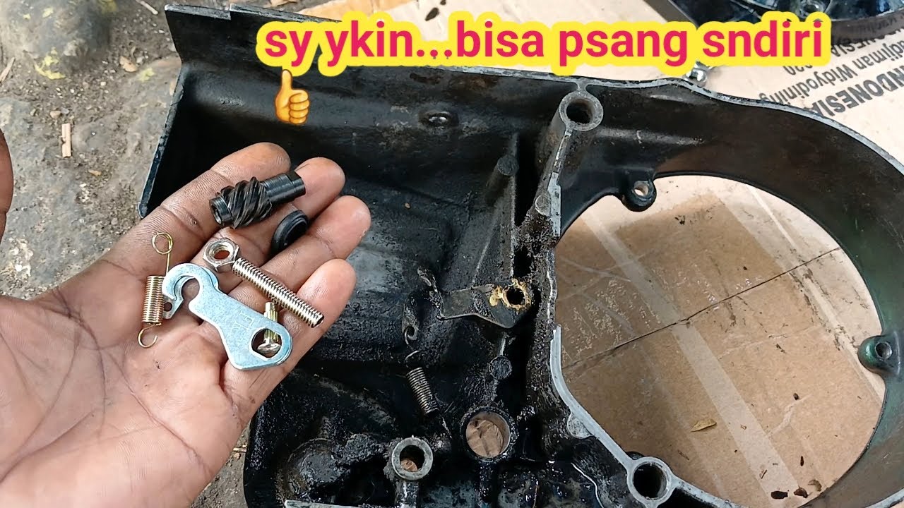 Cara pasang gigi nenas kopling rx king