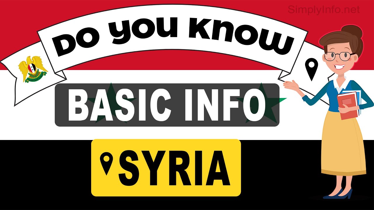 Знаете ли вы Сирию? Основная информация о странах мира. Информация №170 — Общие знания и тесты