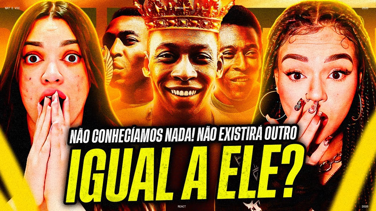 Craques ETERNOS: Pelé, o REI do futebol 👑 (com Pepe, o Canhão da Vila) - Euro Fut | react
