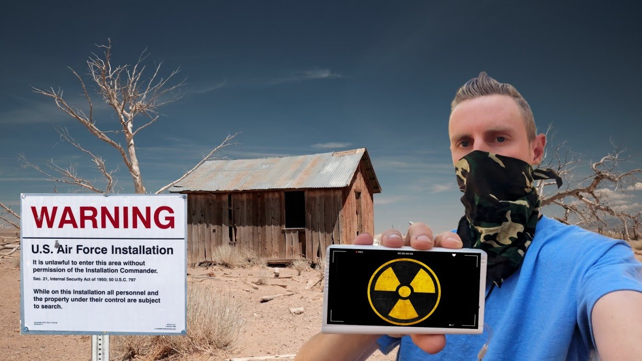 I Went to an Area 51 Ghost Town with a Geiger Counter (And Had a Standoff at the Back Gate!)
