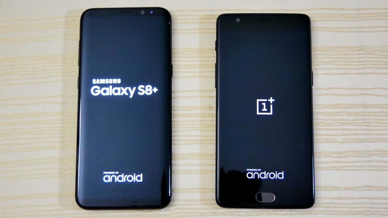 Galaxy S8 против OnePlus 3T &mdash; тест скорости! (4K)