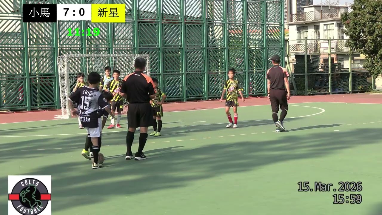 2026-3-15 新界西五人聯賽 U12 小馬 VS 新星 下半場