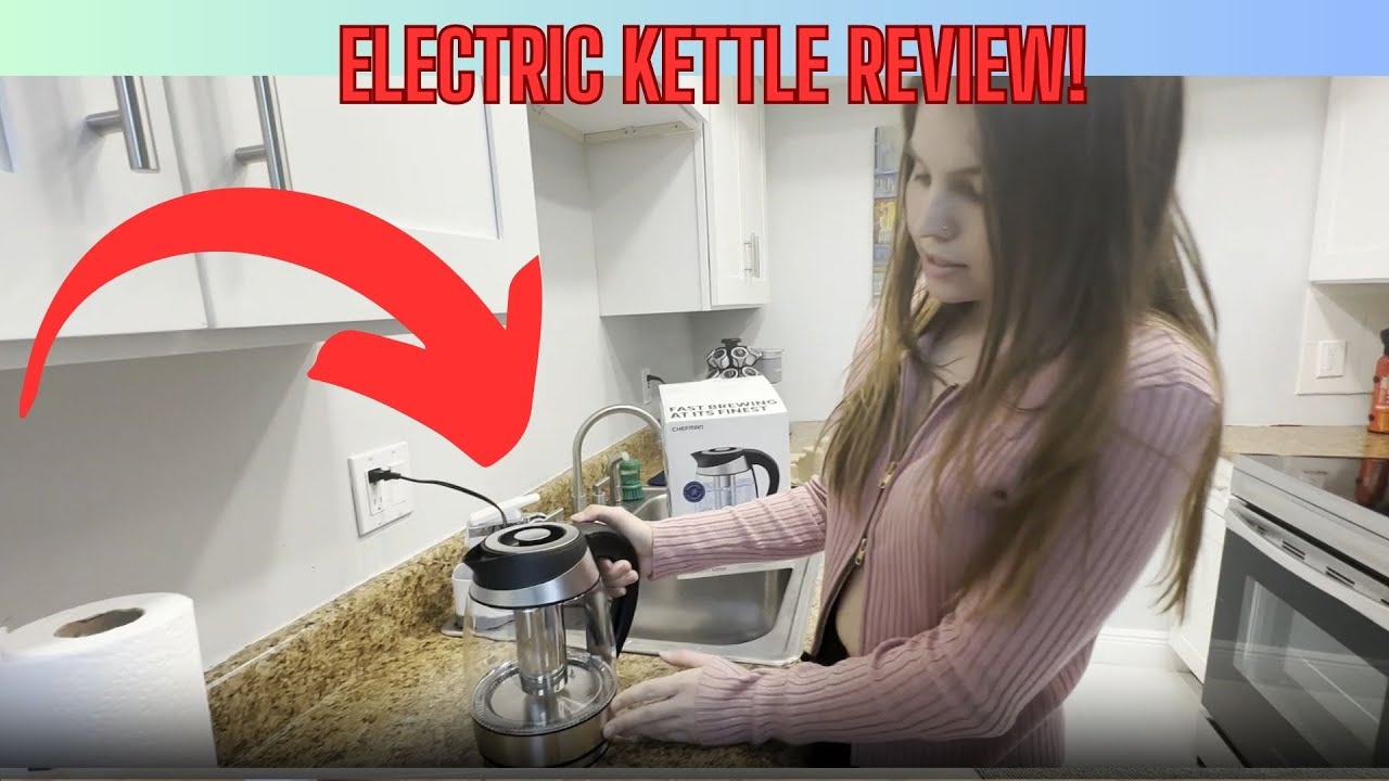 Review of Chefman Electric Kettle with Temperature Control!