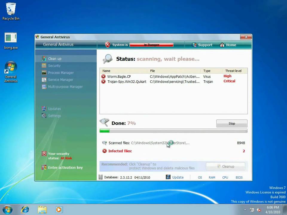 Windows 7 Getting Viruses