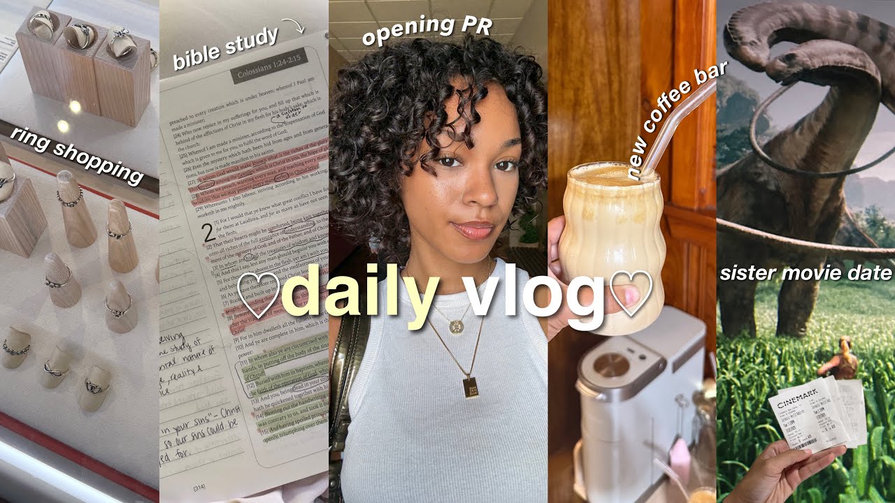 CHRISTIAN GIRL DIARY♡: BAPTISM ANNIVERSARY, TIME WITH GOD, MOVIE DATE W/ SISTERS, PR OPENING & MORE!