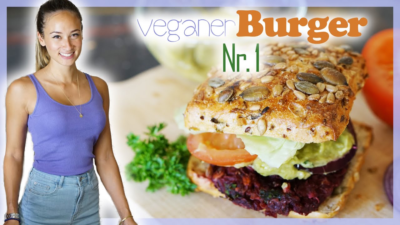 Burger selber machen - vegan - gesundes Rezept -  neue Location - Healthy Fast Food