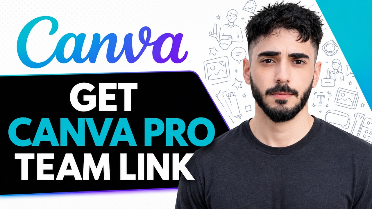 How to Get Canva Pro Team Link (Tutorial)