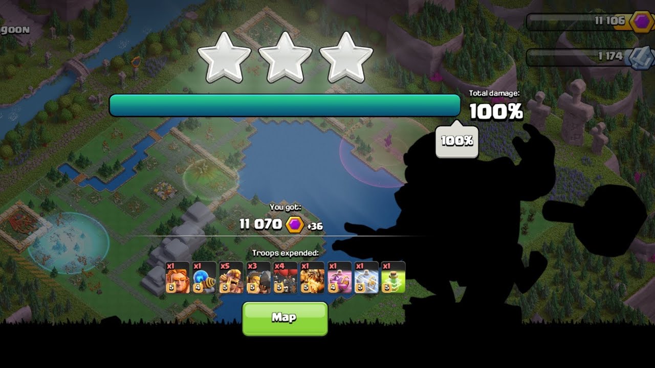 Maxed balloon lagoon default layout 1 shot
