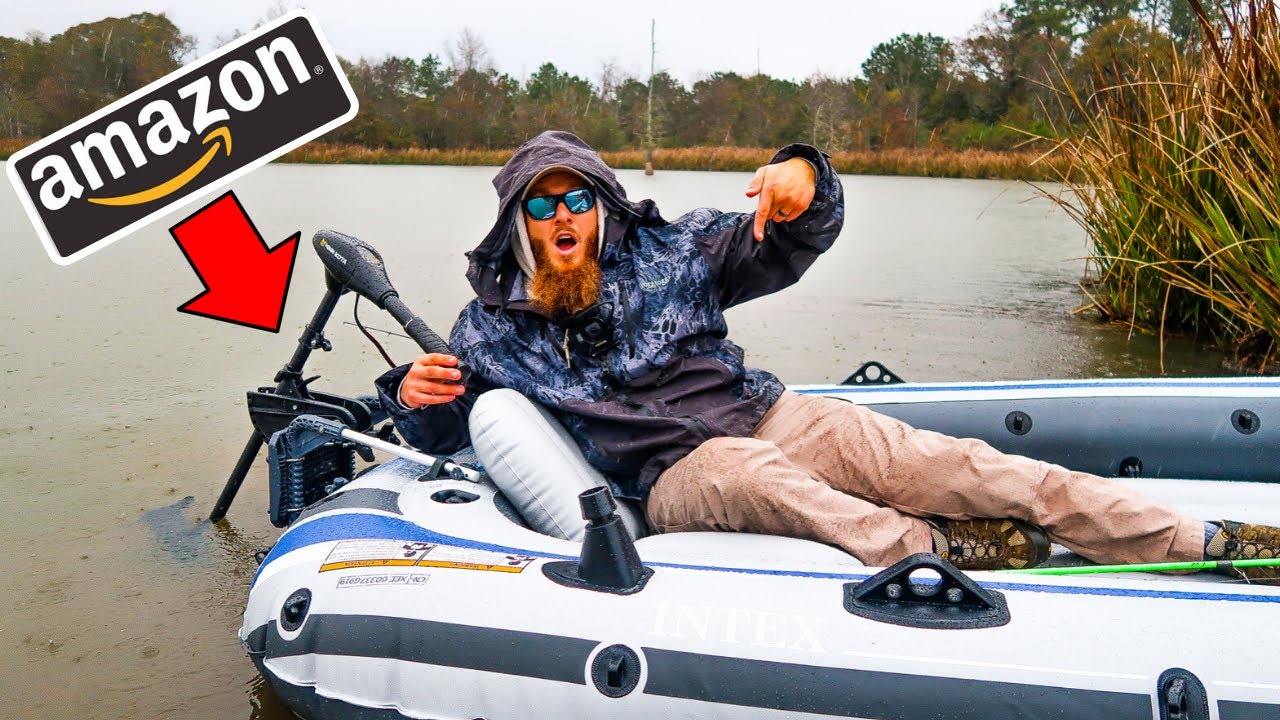Building a Fishing Boat from AMAZON (Surprising!)