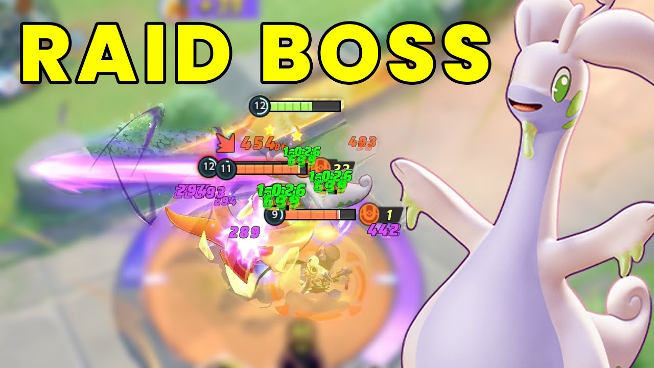 Making Goodra a Raid Boss -  Pokémon Unite Goodra Gameplay