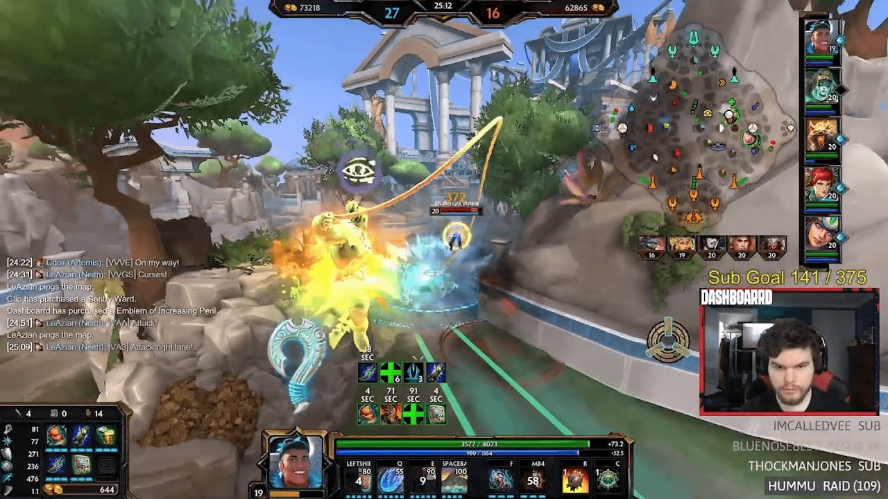 Smite: Insane Maui Support Game (GrandMaster Ranked)