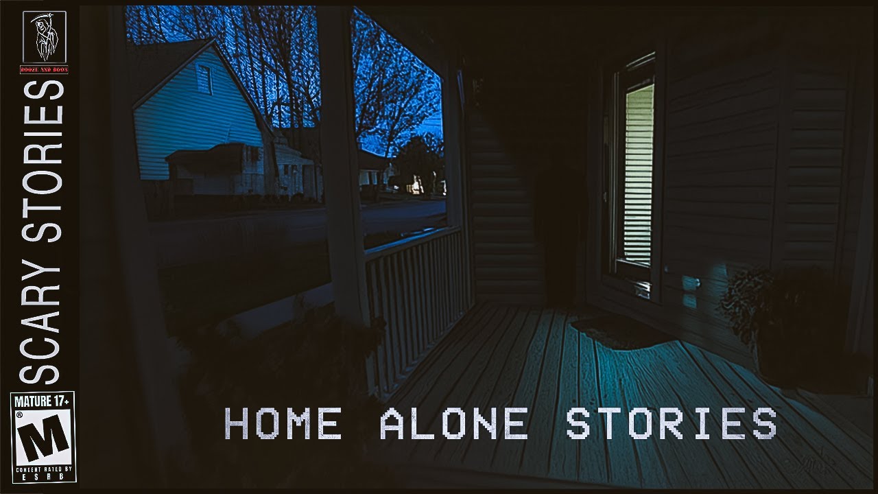 4 Scary Home Alone Stories With Rain & Haunting Ambience