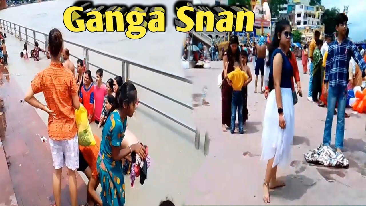 Ganga Live Open Snan Haridwar ! New Update Haridwar ! Open Snan, Holy Bath @yatraguide 