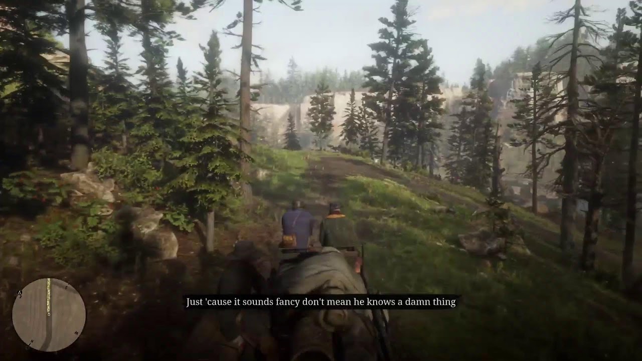 BEATING RDR2 NO GUNS