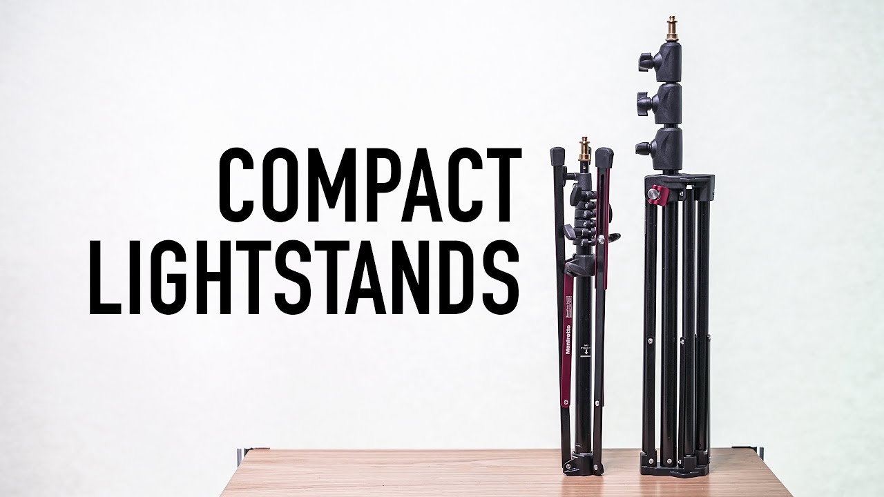 Compact Lightstands for on location shoots - Chung Dha