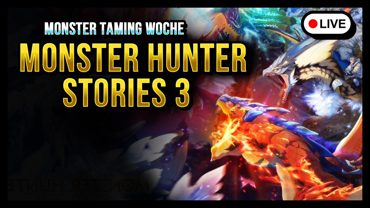 Monsterfights mal völlig anders! | Monster Hunter Stories 3 LIVE