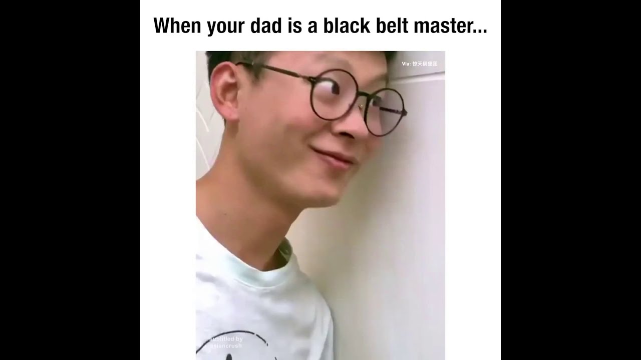 When your dad black belt master | Funny Video | Chinese Video | Dad Vs Son