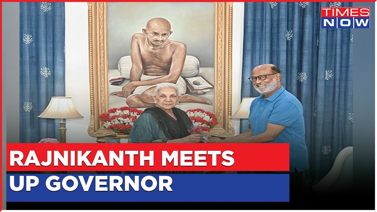 Breaking News | Thalaiva Rajnikanth Meets UP Governor Anandiben Patel; To Visit Ayodhya Tomorrow