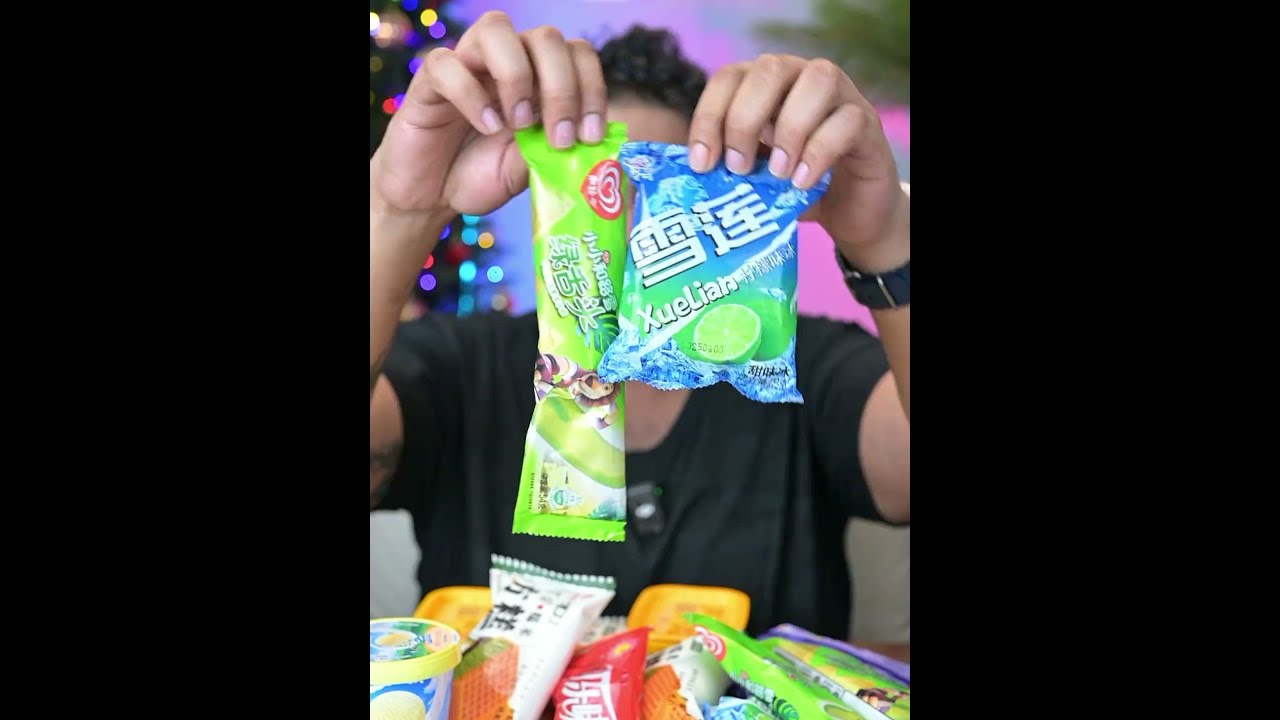 老外炫学校小卖部雪糕 ，学生爱的就是神！