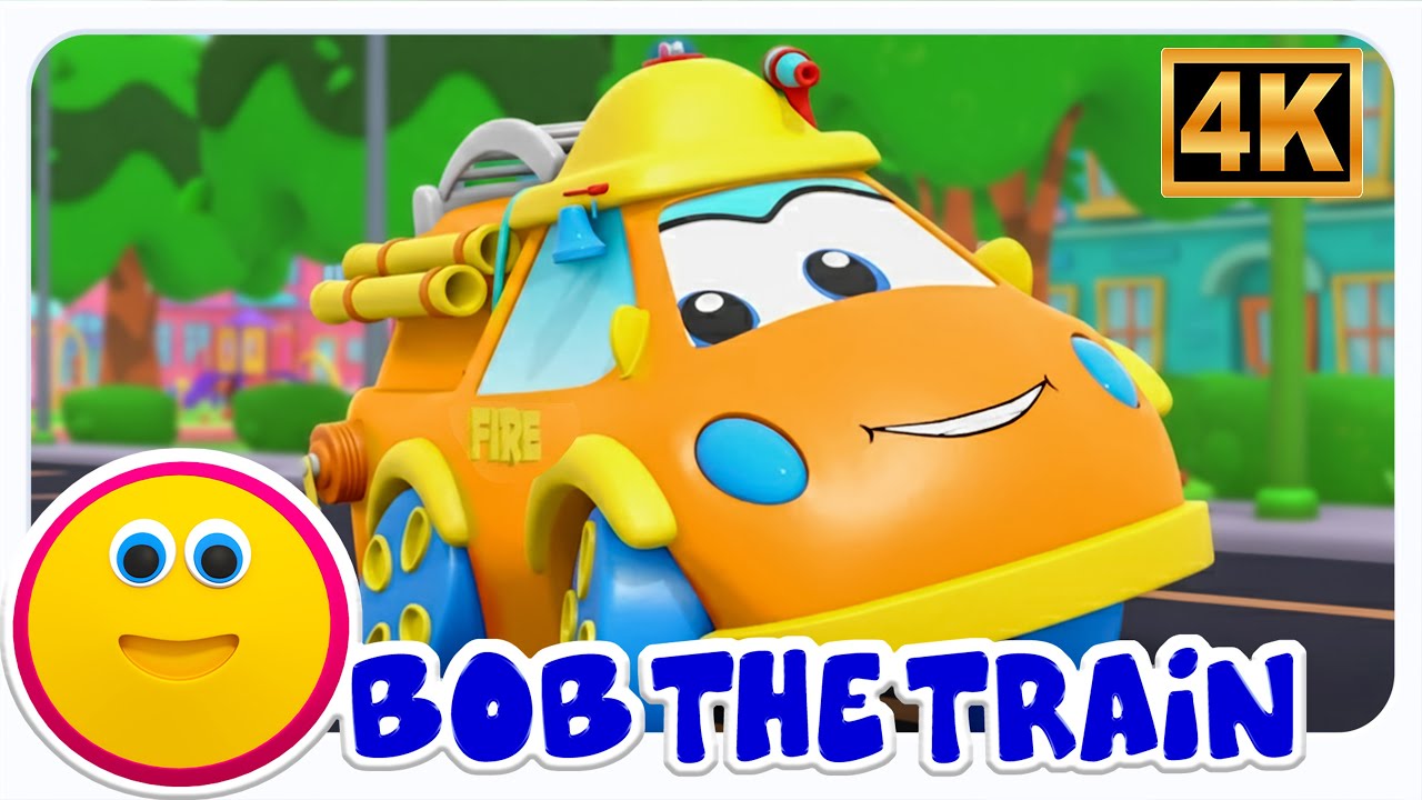 Bob der Zug | Die Räder des Feuerwehrautos 🚒🔥 | Kinderlieder und Reime