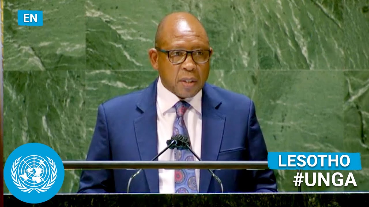 🇱🇸 Lesotho - Prime Minister Addresses United Nations General Debate, 76th Session (English) | #UNGA