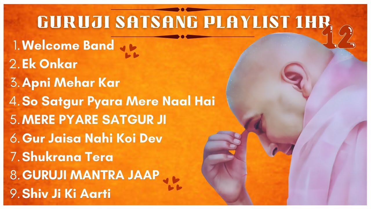 New Guru Ji 1 Hour Satsang Playlist #12 | गुरुजी एक घंटा सत्संग प्लेलिस्ट | Guruji Satsang Blessings