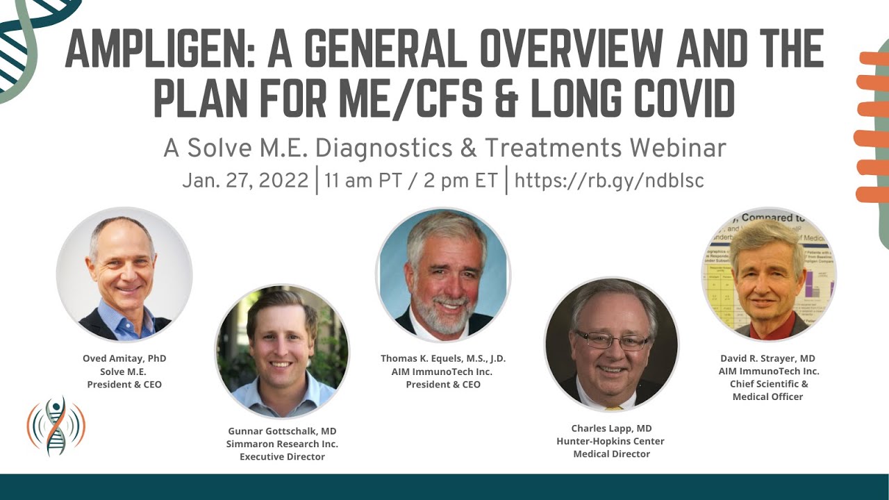 Ampligen: A General Overview and the Plan for ME/CFS & Long Covid