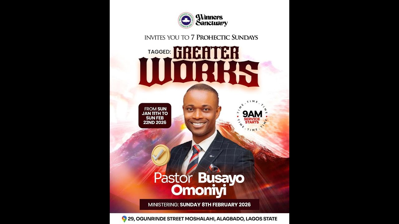 7 PROPHETIC SUNDAY || GREATER WORKS