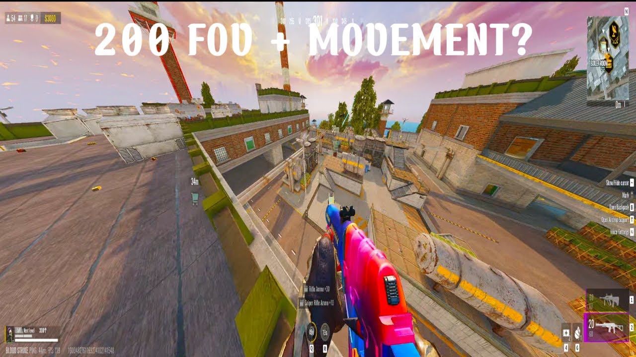 200 FOV + MOVEMENT BLOODSTRIKE
