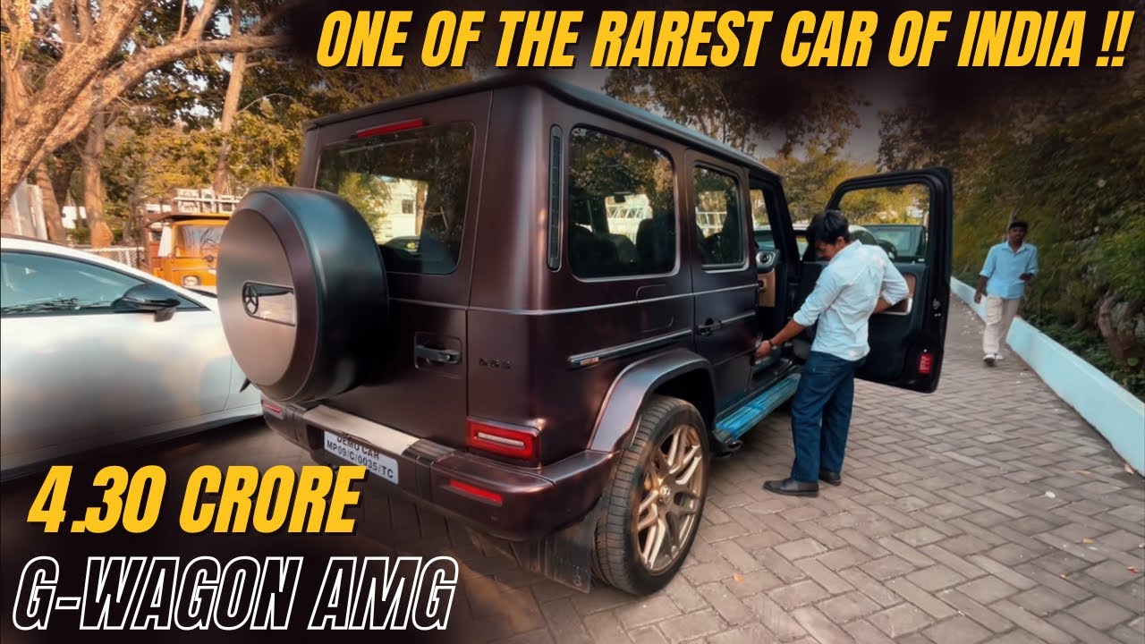 I GOT RAREST CAR OF INDIA !! G63 GWAGON COLLECTOR’S EDITION | AMAN SHARMA VLOGS